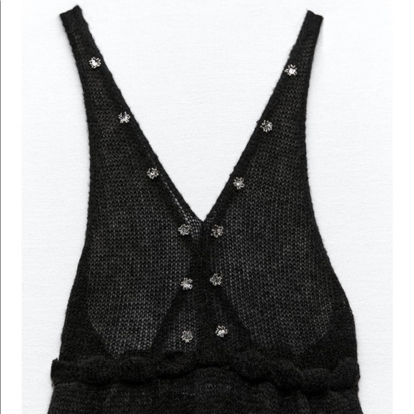 ZARA NWT WOOL AND ALPACA DRESS - Picture 5 of 10